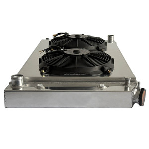 Radiador de Refrigeración de Aluminio con Cubierta de Ventilador para Chevrolet Blazer C10 C20 C30/Buick Apollo Century/Cadillac Seville/GMC 75-87 - Product Image 2