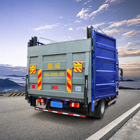 Vente directe usine : Hayon élévateur vertical pour camion plateau, pour le transport de bétail, moutons, porcs, porte arrière