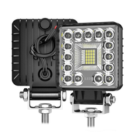 Projecteur de travail LED DXZ 40W 4 pouces IP68 étanche 9-30V 3030 H-37F-40 4000LM pour camion tout-terrain et bateau, garantie 2 ans