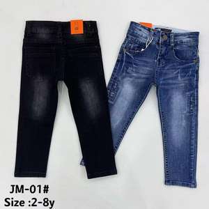 <span class=keywords><strong>New</strong></span> Design Crianças Denim <span class=keywords><strong>Jeans</strong></span> Mid Cintura Anti-Shrink <span class=keywords><strong>Jeans</strong></span> para Meninos Crianças Cor Fade Proof <span class=keywords><strong>Jeans</strong></span> Meninos - Product Image 2