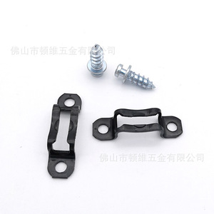 M Buckle Fastener 42mm Length Steel Concealed <b>Hardware</b> For <b>Wardrobe</b> Cabinet Furniture Support - Product Image 2