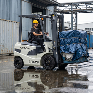 Logistics Electric Forklift 1 Ton 1.5Ton 2Ton 3Ton 3.5Ton 4Ton 5Ton 7Ton 10Ton Lead Plumbic Acid Lithium Battery Cell Fork Lift - Product Image 1