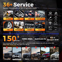 Herramienta de Escaneo OBD2 Autel MaxiSYS MS906 PRO con Bluetooth VCI, Lector de Códigos, Herramientas de Diagnóstico Profesional para Vehículos de Sistema Completo