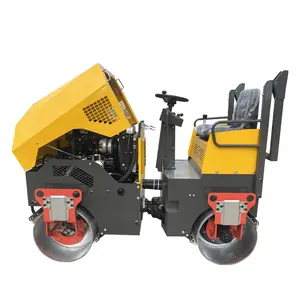 Heavy Type 2000kg Ride On Road Roller Asphalt Compaction Machine Construction Machinery Manufacture China