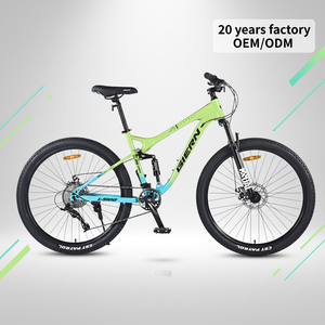 Bicicleta Todoterreno Personalizada <span class=keywords><strong>de</strong></span> Fábrica <span class=keywords><strong>de</strong></span> 24, 26, 27.5 y 29 Pulgadas con Doble Suspensión y 24 Velocidades, Bicicleta <span class=keywords><strong>de</strong></span> Montaña para Adultos - Product Image 1