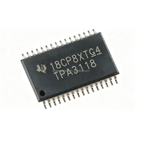 Circuit intégré de puissance de classe D TPA3118D2DAPR HTSSOP-32, amplificateur audio stéréo 2 canaux 50W, puce IC 4.5V-26V