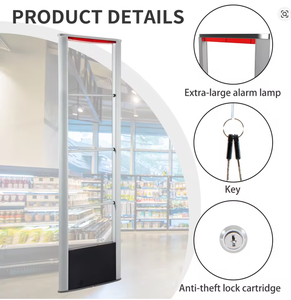 Porte de sécurité RF 8.2MHz, système EAS pour magasin de vêtements antivol, antenne de capteur de détection pour la prévention des pertes de supermarché - Product Image 4