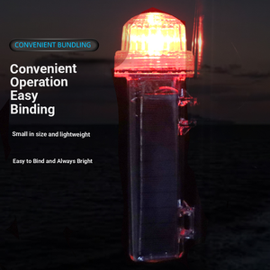 Luz de Navegación Marina Solar de Alto Rendimiento: Sistema de Señalización LED Impermeable para Seguridad y Advertencia Marítima Nocturna - Product Image 5