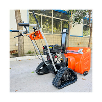 Souffleuse à neige à démarrage électrique, alimentée par batterie à essence, autopropulsée, déneigement rapide en hiver, souffleuse à neige