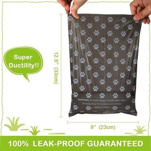 Custom Logo Biodegradable Pet Waste Disposal Bag Eco-Friendly Sustainable HDPE+EPI Pink Dog Poop Bag with <b>Compostable</b> Features - Product Image 2