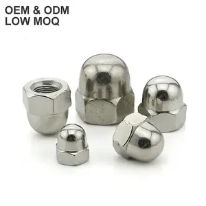 High quality din 1587 m16 hexagon domed cap nuts/ end cap nut for protection