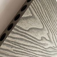 Moderne 3D Holz-Kunststoff-Verbunddielen Wasserdichter Outdoor WPC-Bodenbelag für Außenterrassen Balkone Zaunpaneele