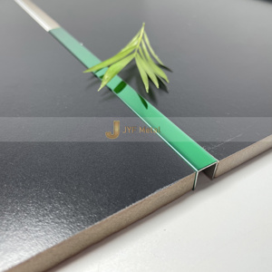 JYFMETAL Multicolor Stainless Steel U Shape <b>Tile</b> Edge Trim Durable Waterproof Polished Decoration 5+ Year Warranty for Apartment - Product Image 2