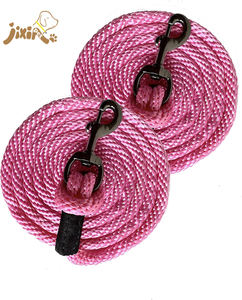 Corda di piombo in poliestere di dimensioni solide di 10 piedi di lunghezza e 5/8 pollici di spessore per cavalli - Product Image 5