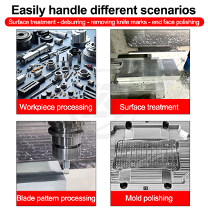 Brosse de polissage en fibre céramique Xebec authentique, outil rotatif CNC pour le polissage et l'ébavurage des surfaces de trous intérieurs - Product Image 6