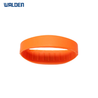 Bracelet RFID en silicone étanche 13,56 MHz avec logo personnalisé OEM, programmable, sans contact, pour paiement sans espèces lors d'événements – Direct Usine