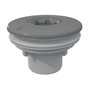 Placa de conexión de plástico para piscina con anillo de acero inoxidable, accesorio de retorno ABS para piscina, boquilla de chorro de agua para spa - Product Image 1