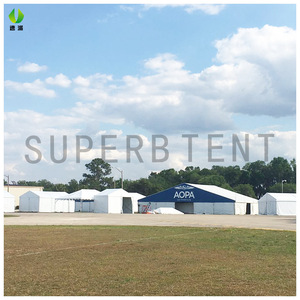 Outdoor <b>Large</b> Warehouse <b>Tent</b> PVC Fabric Double Layer 2000-3000 Mm Waterproof Extended Type Four-season <b>Tent</b> - Product Image 2