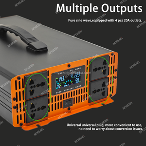 MYAMi Onduleur à Onde Sinusoïdale Pure Haute Efficacité 5Kw 3Kw 2kw 1kw DC 12V 24V 48V 72V AC 220V/110V pour Automobile/Maison/Camping-car - Product Image 3