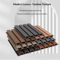 Banc de jardin extérieur en composite bois-plastique (WPC) lisse, moderne, imperméable, avec cadre à lattes solides