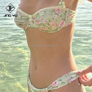 Fabricante de Trajes de Baño de Alta Gama, Bikini Personalizado para Mujer, Servicio OEM, Ropa de Talla Grande para Mujer, Bikini Micro Tanga para Adultos - Product Image 3