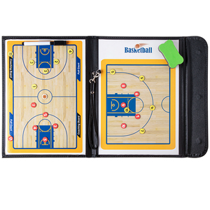 Tableaux d'entraînement sportifs ODM pliables en cuir pour basketball, football, volley-ball, handball, équipement d'entraînement pour entraîneurs sportifs - Product Image 1