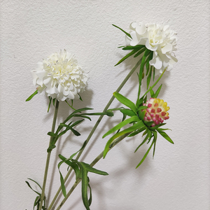 Hoa Lụa Giả 3 Đầu Hoa Ngô Nhân Tạo Để Trang Trí Nhà Vườn Đám Cưới - Product Image 5