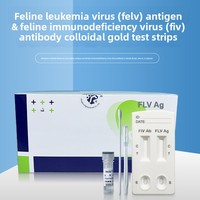 Kit de test de la leucémie du chat pour la détection de la maladie, auto-test à domicile pour animaux de compagnie