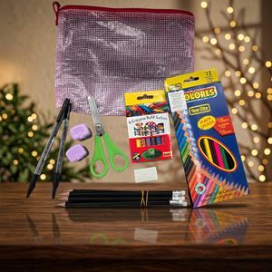 Kit de fournitures scolaires et artistiques pour enfants - Product Image 6