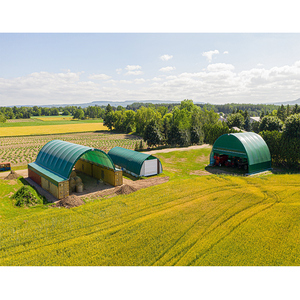 Tente de stockage multi-usages pour entrepôts, écuries extérieures, abri pour chevaux, abri pour animaux de ferme, abri industriel en PVC - Product Image 2