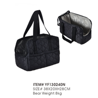 Sac à dos de transport pour animaux de compagnie respirant et matelassé, pliable, pour petits chiens jusqu'à 8 kg