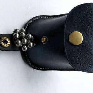 Bolsa de cuero Ztc442 para bolas de acero para tirachinas, estuche duradero para bolas de mármol con cierre a presión y asa para colgar - Product Image 1