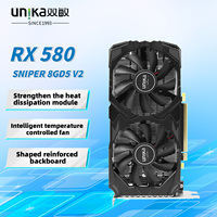 Brand New UNIKA RX 580 SNIPER 8GD5 V2 GRAPHICS CARD,SNIPER,Factory Price,GAMING Graphics Card