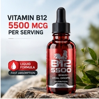 Vitamines B12 5500 Liquide Nutrition 30ml pour le soutien énergétique des coqs
