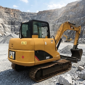 รถขุดมือสอง Mini CAT 306E คุณภาพสูง รถขุดไฮดรอลิกแบบตีนตะขาบมือสอง CAT 303.5E 305.5 306 307 รถขุดมือสอง - Product Image 1