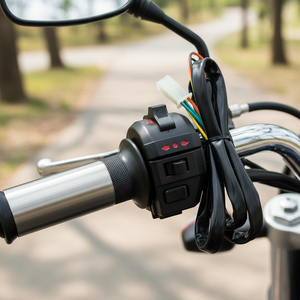 Conjunto de interruptores de control multifunción para motocicleta, conector universal tipo bala para faro, <span class=keywords><strong>señal</strong></span> de giro y apagado, accesorio de modificación - Product Image 1