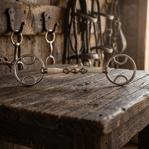Mors de cheval en acier inoxydable durables pour l'entraînement, embouchure confortable, accessoires d'équitation professionnels, équipement robuste 2026 - Product Image 3