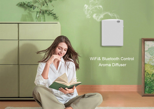 CREAROMA B2b Market 1 año de garantía Best-seller ND300 Durable Green Plastic Electric 300ml <span class=keywords><strong>ambientador</strong></span> difusor de aceite - Product Image 2