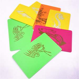 Carte NFC personnalisée 2026, carte de visite numérique NFC avec dorure or colorée - Product Image 5