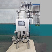 Filtre auto-nettoyant industriel automatique en acier inoxydable avec brosse et grattoir PTFE pour le traitement des produits chimiques et de l'eau
