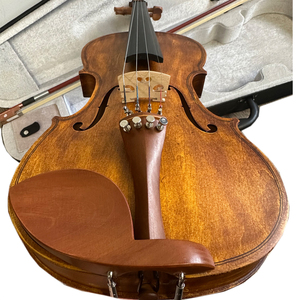 <span class=keywords><strong>Violon</strong></span> Mat Antique Taille 4/4 Spécial, Prêt à l'Expédition, avec Archet en Bois de Pernambouc, <span class=keywords><strong>Violon</strong></span> Fait Main - Product Image 1