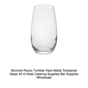 Vaso de Vidrio Templado Kalix 40 cl Bormioli Rocco H 13 cm Ø 7.5 cm - Product Image 2
