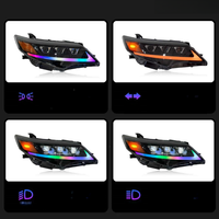 Nouvelles feux de jour à LED 12V avec clignotants, kit de rétrofit Plug+Play 2012-2014 pour éclairage de travail 70W 6000K