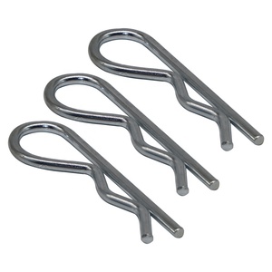 SYD-1091 150 pièces Clips de retenue en acier métrique R, clips à ressort de sécurité, goupilles fendues de blocage, goupilles de retenue, jeu de goupilles fendues B/R - Product Image 5