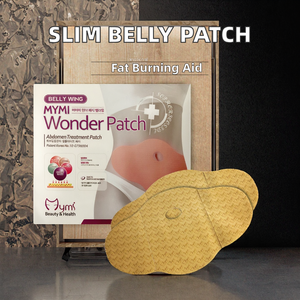 お腹の脂肪、ウエストの脂肪減少、体型の整え、お腹の代謝サポートのためのスリミングパッチ、天然ハーブ、OEM/ODM対応 - Product Image 2