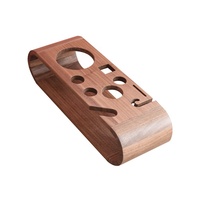Plateau à vin en bois support de bouteille de vin en bambou support de rangement de barman Shaker étagère à vin en bois