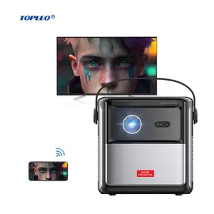 टॉपलो ऑटोफोकस प्रोजेक्टर वीडियो 4k एंड्रॉइड 11 डिकोडिंग पोर्टेबल वीडियो पूर्ण HD होम प्रोजेक्टर का समर्थन करता है