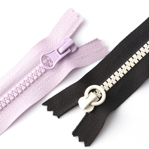 Nhà Sản Xuất Dây Kéo Tùy Chỉnh Màu Sắc #<span class=keywords><strong>5</strong></span> #7 Cremallera Nhựa Nhựa Dây Kéo Mở Cuối 60Cm Nhựa Dây Kéo - Product Image 2