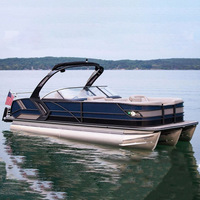 Kinocean 23FT coque en aluminium gonflable sports nautiques artisanat bateau et maison flottante pontons pour le surf Offre Spéciale article