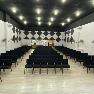 Meubles de <span class=keywords><strong>théâtre</strong></span> rembourrés modernes de haute qualité en gros, empilables, confortables, en métal, sillas para iglesia - Product Image 2